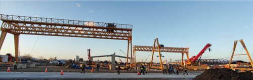 Custom Engineering Equipment Steel Structure | Gantry Crane & Bridge Erection Machine