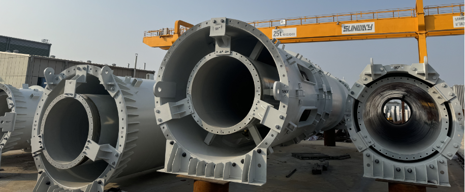 Custom Environmental Equipment Steel Structure | Chimney, Dust Collector & Heat Recovery